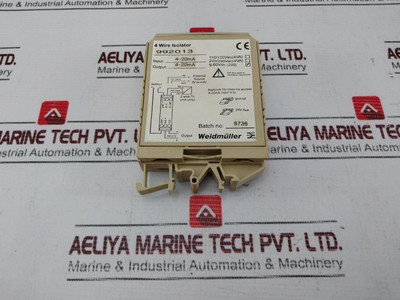 Weidmuller 992013 Decipak Isolator 4-20Ma 2.5 Mm2 Weidmuller 992013 Decipak Isolator 4-20Ma 2.5 Mm2