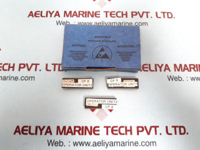 Lot of 3X SAFESHIELD ELECTROSTATIC Integrated Circuit Operator Unit