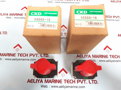 Ckd V3000-15 Manual Exhaust Valve Japan 290gm 547431 014726