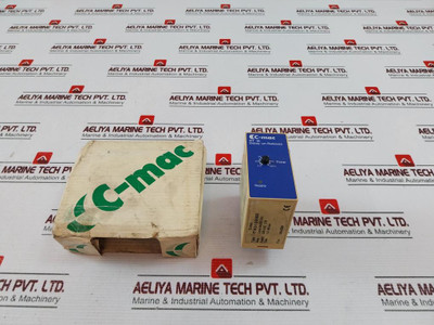 C-mac Rt16-2-1-240-60S Delay On Release Timer 2 Pole 5A/250 Vac Used