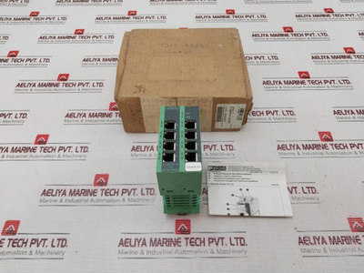 Phoenix Contact Fl Switch Lm 8Tx Ethernet Switch New