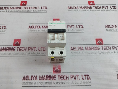 Schneider Electric Ic60H C 10A Miniature Circuit Breaker 500V New Schneider Electric Ic60H C 10A Miniature Circuit Breaker 500V New