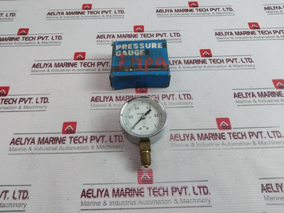 Daito 0-1 Mpa At Pressure Gauge 60 Mm New Daito 0-1 Mpa At Pressure Gauge 60 Mm New