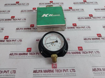 Kk Gauges -30 Inhg, 0 To 100 Lb/In2 Compound Pressure Gauge New
