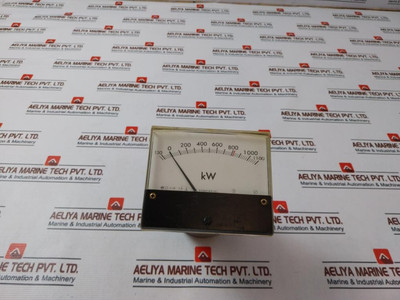 Toyo Keiki Ecf-12Nb Kilowatt Meter 5A 115V Used Toyo Keiki Ecf-12Nb Kilowatt Meter 5A 115V Used