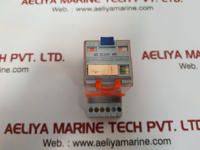 Relay Releco Mr-c C3-a 30 D with Base 10A 300Vac/dc24v Relay Releco Mr-c C3-a 30 D with Base 10A 300Vac/dc24v