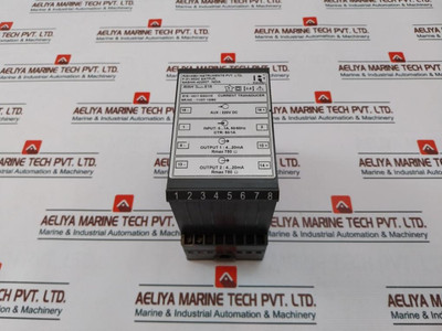 Rishabh Rish Ducer E15 Current Transducer E15-4A11 Eg0 E 0…1A, 50/60Hz Used Rishabh Rish Ducer E15 Current Transducer E15-4A11 Eg0 E 0…1A, 50/60Hz Used