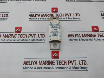 Ferraz Shawmut A50Qs150-4Y Semiconductor Fuse 150A Used Ferraz Shawmut A50Qs150-4Y Semiconductor Fuse 150A Used