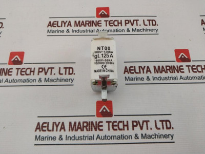Nt00 Fuse Link 125A 500V New Nt00 Fuse Link 125A 500V New