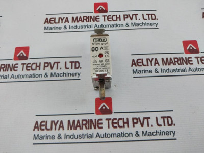 Siba 20 000 13 Fuse 80A Used Siba 20 000 13 Fuse 80A Used