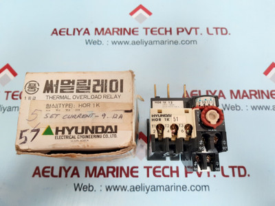 Hyundai Hor 1K Thermal Overload Relay 40A Max Fuse