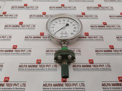 General Ss316+Ptfe Pressure Gauge
