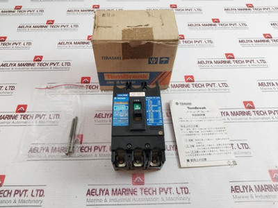 Terasaki Xs50Ns 3 Pole Circuit Breaker 220V 15 A New