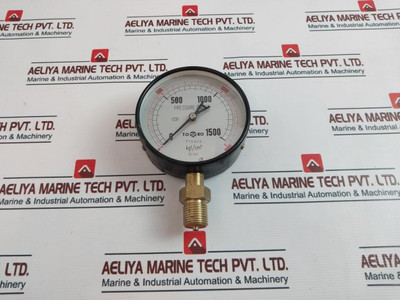 Toako 0-1500 Kgf/Cm2 Pressure Gauge 0-1500 Bar Used Toako 0-1500 Kgf/Cm2 Pressure Gauge 0-1500 Bar Used