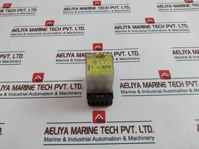 Elesta Skr115 Afl(H) 024Vdc General Purpose Relays With Base Used Elesta Skr115 Afl(H) 024Vdc General Purpose Relays With Base Used