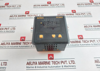 Selec Tc303Ax Temperature Controller 90-270V Ac/Dc Used Selec Tc303Ax Temperature Controller 90-270V Ac/Dc Used