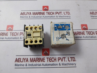 Hyundai Hac13 Aux.Contact Block 16A 660V~ Used Hyundai Hac13 Aux.Contact Block 16A 660V~ Used