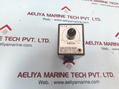 Volcano Flame Detector Relay FDR-2TB J 200/220V Weight 240gm Volcano Flame Detector Relay FDR-2TB J 200/220V Weight 240gm