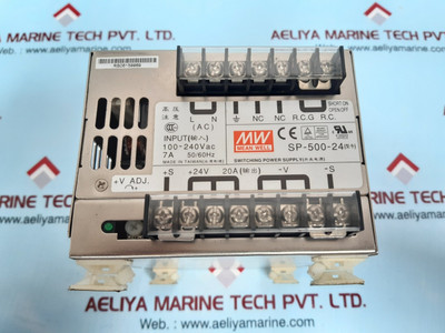 Mean Well Sp-500-24 Switching Mode Power Supply 100-240Vac Rb06159969 Mean Well Sp-500-24 Switching Mode Power Supply 100-240Vac Rb06159969