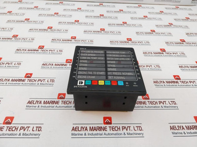 Dynatek Ecr-16 Alarm Annunciator 24Vdc Used Dynatek Ecr-16 Alarm Annunciator 24Vdc Used