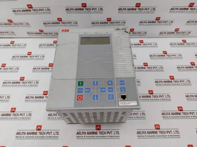 Abb Rel 670 Line Distance Protection Relay 90-250 Vdc 50/60Hz 1A Used Abb Rel 670 Line Distance Protection Relay 90-250 Vdc 50/60Hz 1A Used