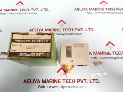 Saginomiya Pressure Control Switch SNS-C106Q3A 2K 6110 Saginomiya Pressure Control Switch SNS-C106Q3A 2K 6110