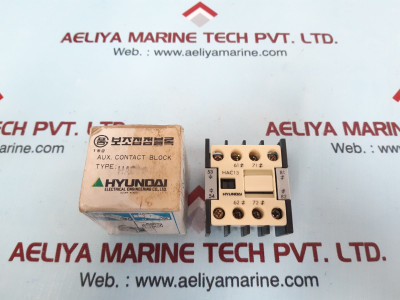 Hyundai Hac13 Auxiliary Contact Block Bs4794:1