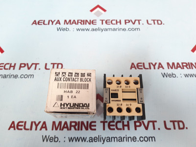 Hyundai hab22 contact block for auxiliary use - Stromberg Oy
