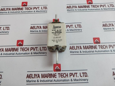 Apena Wtn1 Gl/Gg Fuse Link 200A 120Ka ~ 500V Used Apena Wtn1 Gl/Gg Fuse Link 200A 120Ka ~ 500V Used