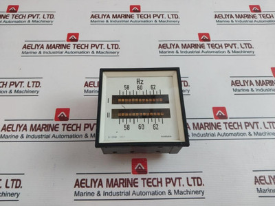 Gossen 58-62 Hz Analog Frequency Meter 440V Used Gossen 58-62 Hz Analog Frequency Meter 440V Used