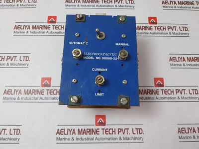Electrocatalytic 50508-22-1 Automatic Controller Rev: D Used Electrocatalytic 50508-22-1 Automatic Controller Rev: D Used