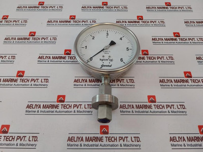 General Bspg-v-u Pressure Gauge 0-6 Kg/Cm2 (G)