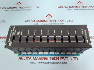 Westronics Sbga-10P2W Group Annunciator 950510-0A