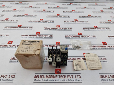 Mitsubishi Electric Th-k20Ta Thermal Overload Relay Ac600V Used Mitsubishi Electric Th-k20Ta Thermal Overload Relay Ac600V Used