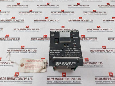 Coen Ir7000B Signal Processor 2653-206-01 Used Coen Ir7000B Signal Processor 2653-206-01 Used