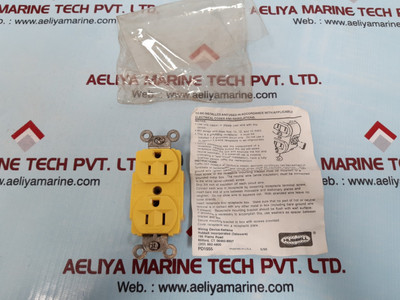 Hubbell 15a 125v twist lock receptacle, USA made, 120 gm Hubbell 15a 125v twist lock receptacle, USA made, 120 gm