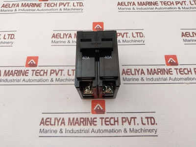 Mitsubishi Electric Bh-p No-fuse Breaker 2-pole Used Mitsubishi Electric Bh-p No-fuse Breaker 2-pole Used