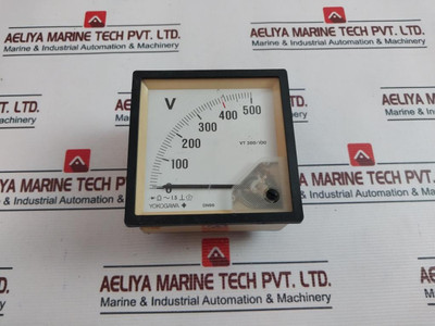 Yokogawa Dn96 Voltmeter 0-500V Used Yokogawa Dn96 Voltmeter 0-500V Used