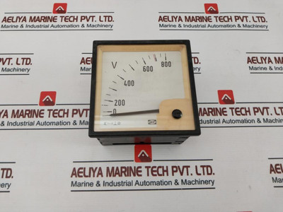 Deif 0-800 V Voltmeter Eq96-x Used Deif 0-800 V Voltmeter Eq96-x Used