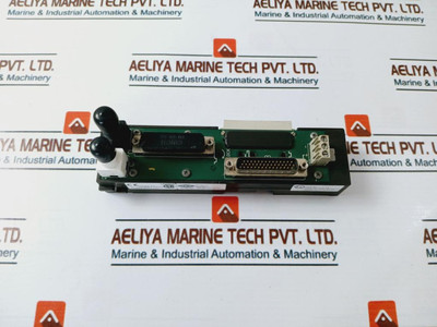 Fisher-rosemount Kj4001X1-nb1 Dual Left Extender 12P3368X012 Rev C Used