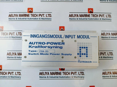 Autronica Cda-20 Input Module Power Supply Used