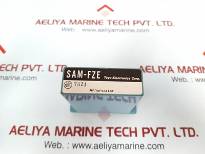 Toyo Electronics SAM-FZE Annunciator by Corp. - 80 gm