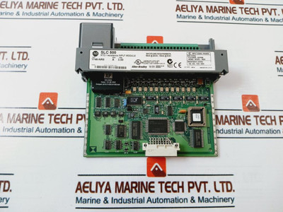 Allen-bradley 1746-nr8 Slc 500 Rtd/Resistance Input Module Ser: A Used Allen-bradley 1746-nr8 Slc 500 Rtd/Resistance Input Module Ser: A Used