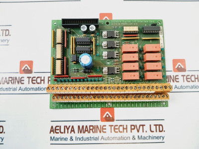 Ulstein Propeller Dio1037A Digital I/O Interface Card Rev: B Used Ulstein Propeller Dio1037A Digital I/O Interface Card Rev: B Used