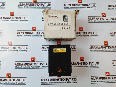 Unelec Record D100 Moulded Case Circuit Breaker 16A 500Vac 50/60Hz New