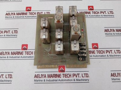 Uzushio Electric Tg-10-nk-a Relay Board 24Vdc Used