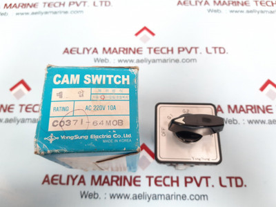 Yongsung C0371-64 Mob Cam Switch 220V Ac 10A Yongsung C0371-64 Mob Cam Switch 220V Ac 10A