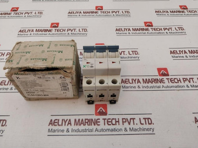 Moeller Pls4-c20/3-mw Miniature Circuit Breaker Used Moeller Pls4-c20/3-mw Miniature Circuit Breaker Used