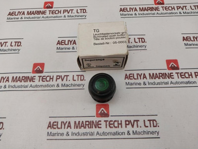 Bartec 05-00030006600 Illuminated Green Pushbutton Used Bartec 05-00030006600 Illuminated Green Pushbutton Used