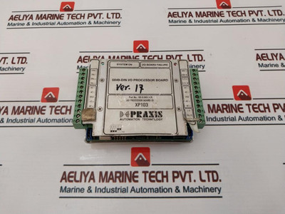 Praxis Automation 98.6.049.706, 6049-din I/O Processor Board Xp103 Praxis Automation 98.6.049.706, 6049-din I/O Processor Board Xp103